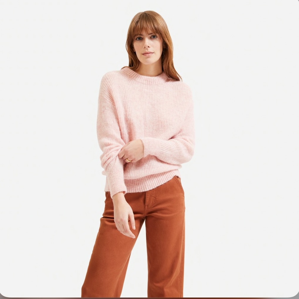Everlane alpaca cashmere sweater